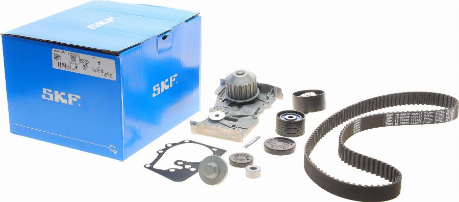 SKF VKMC 06020 - Pompa acqua + Kit cinghie dentate www.autoricambit.com