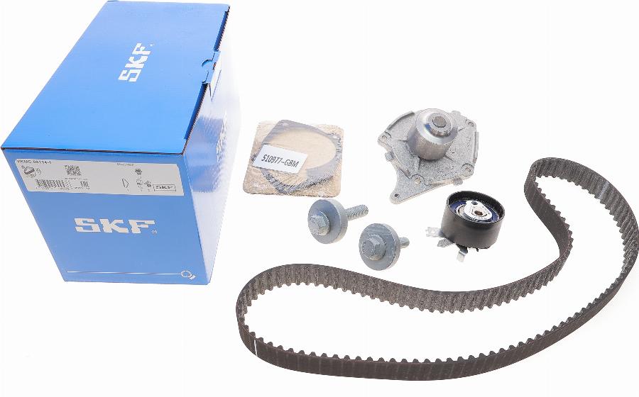 SKF VKMC 06134-1 - Pompa acqua + Kit cinghie dentate www.autoricambit.com