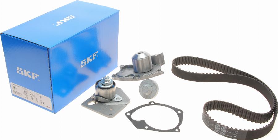 SKF VKMC 06129 - Pompa acqua + Kit cinghie dentate www.autoricambit.com