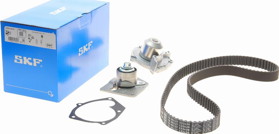 SKF VKMC 06127 - Pompa acqua + Kit cinghie dentate www.autoricambit.com