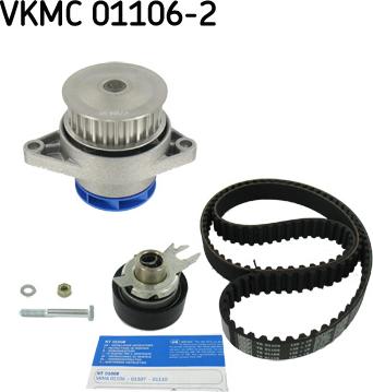 SKF VKMC 01106-2 - Pompa acqua + Kit cinghie dentate www.autoricambit.com