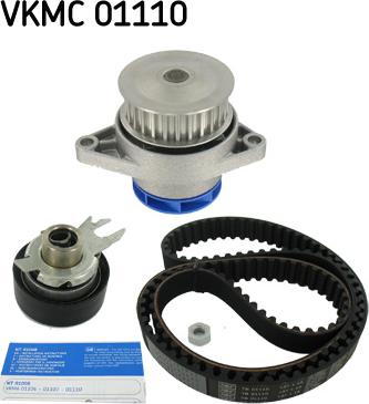 SKF VKMC 01110 - Pompa acqua + Kit cinghie dentate www.autoricambit.com