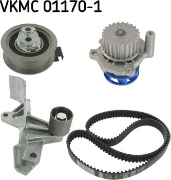 SKF VKMC 01170-1 - Pompa acqua + Kit cinghie dentate www.autoricambit.com