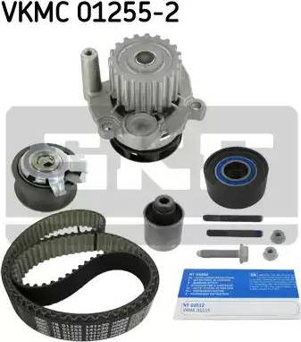 SKF VKMC 01255-2 - Pompa acqua + Kit cinghie dentate www.autoricambit.com