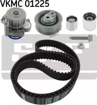 SKF VKMC 01225 - Pompa acqua + Kit cinghie dentate www.autoricambit.com