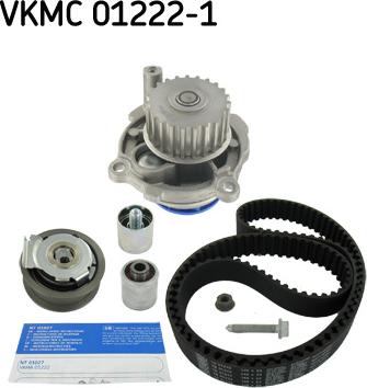 SKF VKMC 01222-1 - Pompa acqua + Kit cinghie dentate www.autoricambit.com