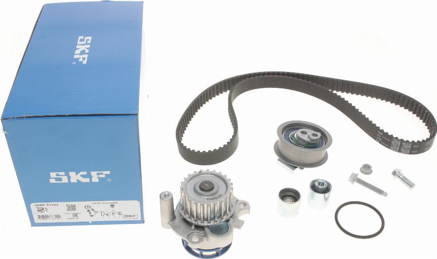 SKF VKMC 01222 - Pompa acqua + Kit cinghie dentate www.autoricambit.com