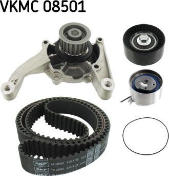 SKF VKMC 08501 - Pompa acqua + Kit cinghie dentate www.autoricambit.com