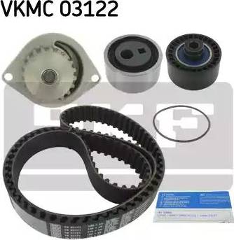 SKF VKMC 03122 - Pompa acqua + Kit cinghie dentate www.autoricambit.com