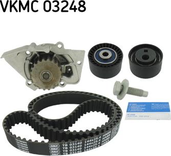 SKF VKMC 03248 - Pompa acqua + Kit cinghie dentate www.autoricambit.com