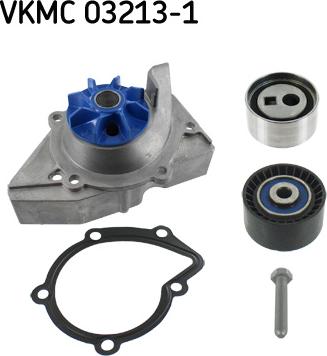 SKF VKMC 03213-1 - Pompa acqua + Kit cinghie dentate www.autoricambit.com