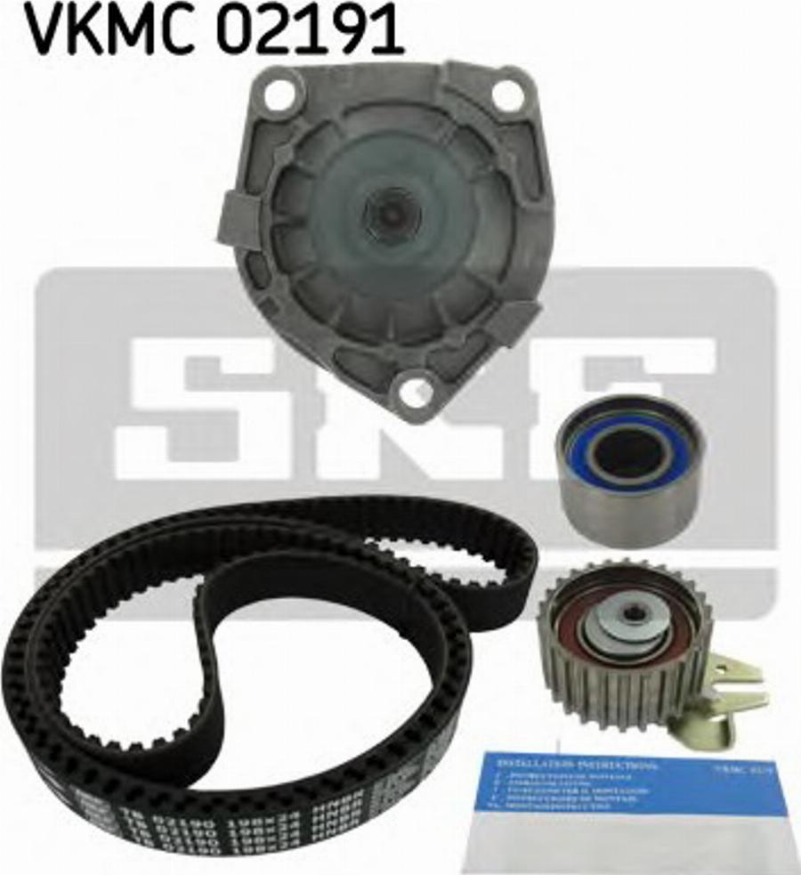 SKF VKMC 02191 - Rullo tenditore, Cinghia dentata www.autoricambit.com