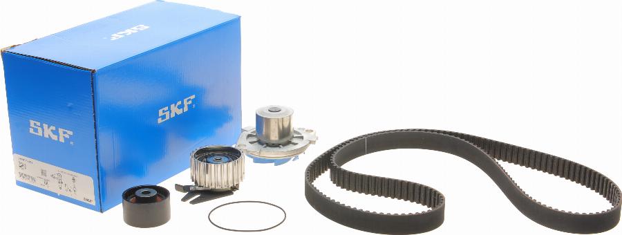 SKF VKMC 02192 - Pompa acqua + Kit cinghie dentate www.autoricambit.com