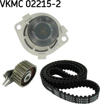 SKF VKMC 02215-2 - Pompa acqua + Kit cinghie dentate www.autoricambit.com