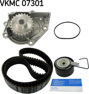 SKF VKMC 07301 - Pompa acqua + Kit cinghie dentate www.autoricambit.com