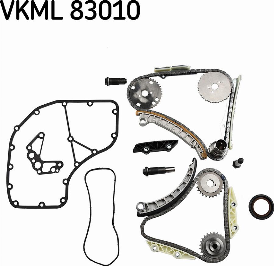 SKF VKML 83010 - Kit catena distribuzione www.autoricambit.com