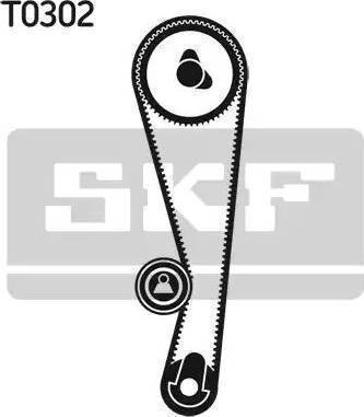 SKF VKMA 91702 - Kit cinghie dentate www.autoricambit.com