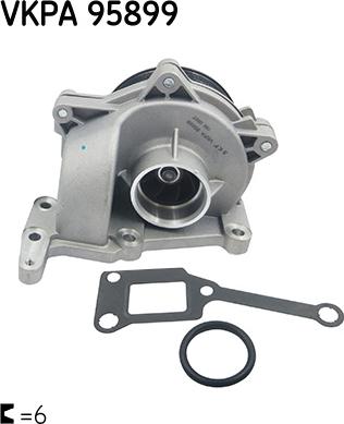 SKF VKPA 95899 - Pompa acqua www.autoricambit.com