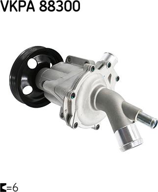 SKF VKPA 88300 - Pompa acqua www.autoricambit.com