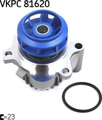 SKF VKPC 81620 - Pompa acqua www.autoricambit.com