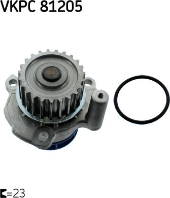 SKF VKPC 81205 - Pompa acqua www.autoricambit.com