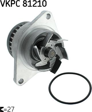 SKF VKPC 81210 - Pompa acqua www.autoricambit.com