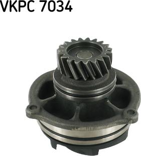 SKF VKPC 7034 - Pompa acqua www.autoricambit.com