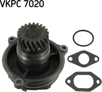 SKF VKPC 7020 - Pompa acqua www.autoricambit.com