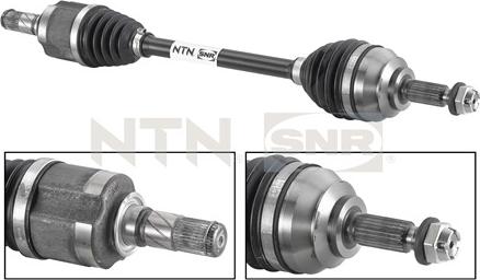 SNR DK55.059 - Albero motore/Semiasse www.autoricambit.com