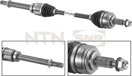 SNR DK55.058 - Albero motore/Semiasse www.autoricambit.com