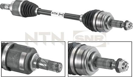 SNR DK55.057 - Albero motore/Semiasse www.autoricambit.com