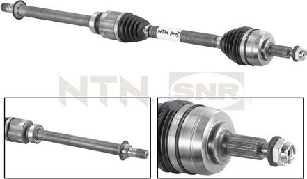 SNR DK55.069 - Albero motore/Semiasse www.autoricambit.com