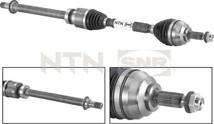 SNR DK55.063 - Albero motore/Semiasse www.autoricambit.com