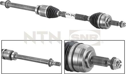 SNR DK55.067 - Albero motore/Semiasse www.autoricambit.com