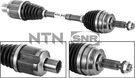 SNR DK55.015 - Albero motore/Semiasse www.autoricambit.com