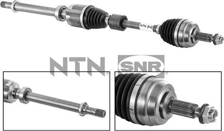 SNR DK55.017 - Albero motore/Semiasse www.autoricambit.com
