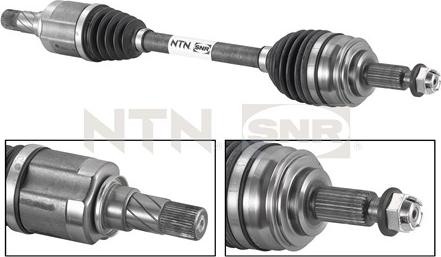 SNR DK55.035 - Albero motore/Semiasse www.autoricambit.com