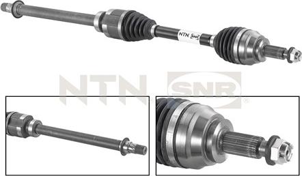 SNR DK55.033 - Albero motore/Semiasse www.autoricambit.com