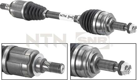 SNR DK55.020 - Albero motore/Semiasse www.autoricambit.com