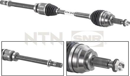 SNR DK55.027 - Albero motore/Semiasse www.autoricambit.com