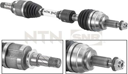 SNR DK55.070 - Albero motore/Semiasse www.autoricambit.com