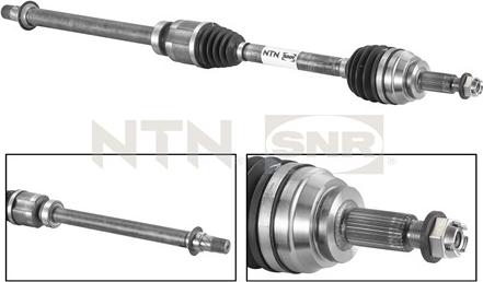 SNR DK55.071 - Albero motore/Semiasse www.autoricambit.com