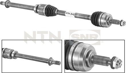 SNR DK55.073 - Albero motore/Semiasse www.autoricambit.com