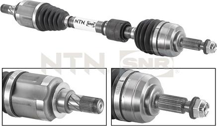 SNR DK55.072 - Albero motore/Semiasse www.autoricambit.com