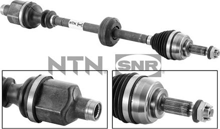 SNR DK55.155 - Albero motore/Semiasse www.autoricambit.com