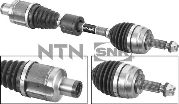 SNR DK55.231 - Albero motore/Semiasse www.autoricambit.com