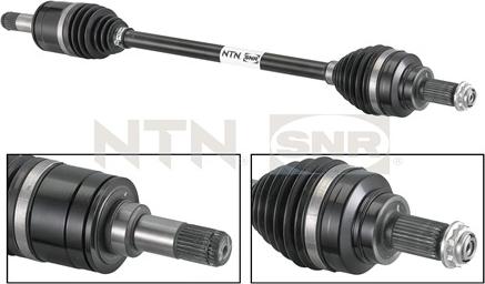 SNR DK50.012 - Albero motore/Semiasse www.autoricambit.com