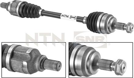 SNR DK66.004 - Albero motore/Semiasse www.autoricambit.com