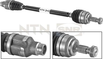 SNR DK66.003 - Albero motore/Semiasse www.autoricambit.com