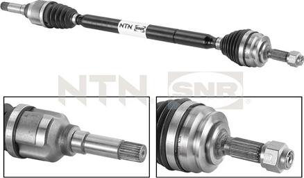 SNR DK66.002 - Albero motore/Semiasse www.autoricambit.com